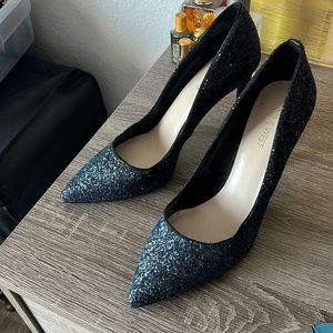 Nine West Blue Heels. Size 9.5 Women